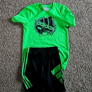 Boys size 7 Adidas outfit